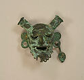Head Pendant, Copper (cast), Mixtec