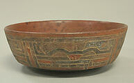 Painted Bowl, Ceramic, pigment, Paracas