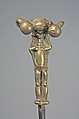 Staff: Female Figure, Bronze, iron, Bassa peoples