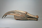 Helmet Mask: Antelope, Wood, pigment, Bamana peoples