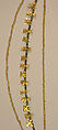 Necklace, Gold (cast and hammered), Calima (Yotoco)