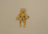 Figure Pendant, Gold (cast), Costa Rica (?)