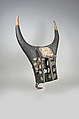 Mask: Bull, Wood, fiber, pigment, Dogon peoples