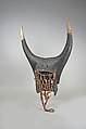 Mask: Bull, Wood, fiber, pigment, Dogon peoples