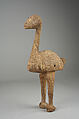 Figure: Ostrich, Wood, iron, Dogon peoples