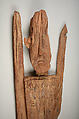 Fragment of Figure, Wood, pigment, nail, staple, glue, Dogon peoples