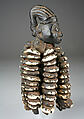 Figure: Female (Ogo Elegba), Wood, leather, cowries, Yoruba peoples