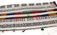 Woman's Cape, Wool, glass beads, brass bells, Ndebele peoples