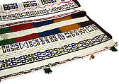 Woman's Cape, Wool, glass beads, brass bells, Ndebele peoples