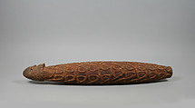 Headrest ?, Wood, Asmat people