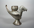 Bird-shaped vessel, Chimú artist(s), Silver, Chimú