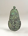 Bell with Face (Tlaloc), Copper or copper alloy, West Mexico