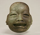 Mask, Olmec artist(s), Serpentinite, albitite, Olmec
