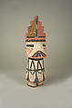 Katsina (Shalako Mana), Wood, paint, Hopi