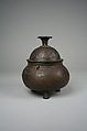 Lidded Vessel (Kuduo), Brass, Asante