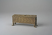 Gold Dust Box, Brass, Asante