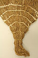 Feathered Ornament, Feathers, vegetable fiber, cotton, Central or south coast (?)