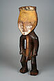 Figure: Male (Ofika), Wood, pigment, Mbole peoples