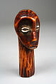 Head (Bwami), Ivory, cowrie shells, Lega peoples