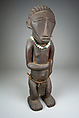 Figure: Male, Wood, beads, hide, fur, Bembe peoples, Boyo group