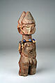 Figure: Janus, Wood, beads, teeth, cloth, pigment, Teke peoples