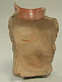 Face from Bottle, Ceramic, pigment, Wari