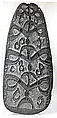 Shield, Wood, paint, Asmat people