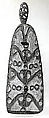 Shield, Opna, Wood, paint, Asmat people