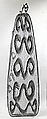 Shield, Viti, Wood, paint, Asmat people