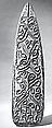 Shield, Watep, Wood, paint, Asmat people
