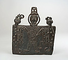 Plaque, Copper alloy, Aguada