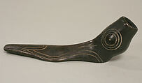 Pipe, Ceramic, Mexica (Aztec)