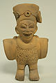 Anthropomorphic Bird Figure, Ceramic, Tolita-Tumaco