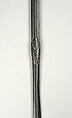 Lime Spatula, Wood, traces of lime, Massim people