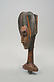 Marionette: Head (Merekun), Wood, metal, pigment, Bamana peoples