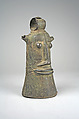 Bell: Face, Bronze, Lower Niger Bronze Industry