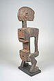 Door Lock: Female Figure, Wood, iron, Dogon peoples
