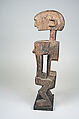Door Lock: Female Figure, Wood, iron, Dogon peoples