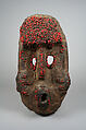 Ekuecici (mask of rubbish), Ebira artist, Wood, abrus seed, resin, Ebira peoples