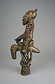 Figure: Equestrian, Brass, Bamum
