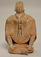 Seated Female Figure, Ceramic, Maya