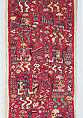 Tunic Fragment, Camelid hair, cotton, Moche-Wari