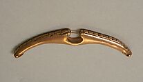 Nose Ornament, Gold, Quimbaya (?)