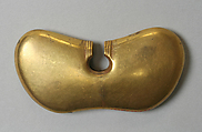 Nose Ornament, Gold alloy, Early Quimbaya