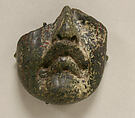 Mask, Olmec artist(s), Serpentinite, Olmec