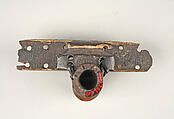 Drum Handle, Ivory, bead, hide, Inuit