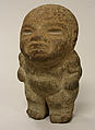 Standing Figure, Serpentine (metapmorphic), Olmec