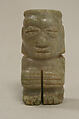 Figure Pendant, Stone, Mixtec
