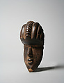 Miniature Mask, Bassa artist, Wood, Bassa peoples