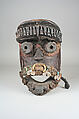 Mask, Wood, beads, shell, metal, other materials, Dan peoples